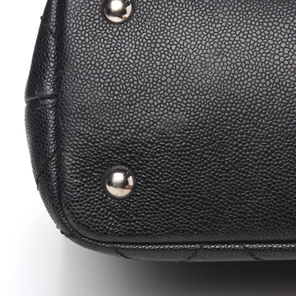 Chanel Grained Calfskin Shopping Fever Tote Black 11 of 18