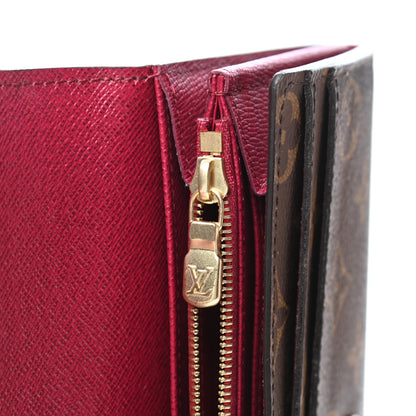 Louis Vuitton Monogram Sarah Wallet NM Fuchsia 7 of 9