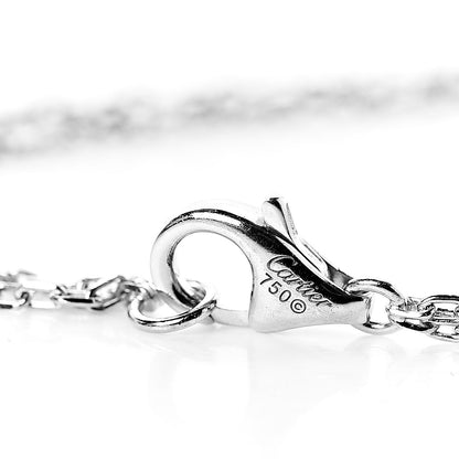 Cartier 18K White Gold Diamond LOVE Bracelet 4 of 5