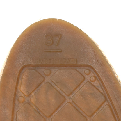 Chanel Lambskin CC Espadrilles 37 Black 8 of 11
