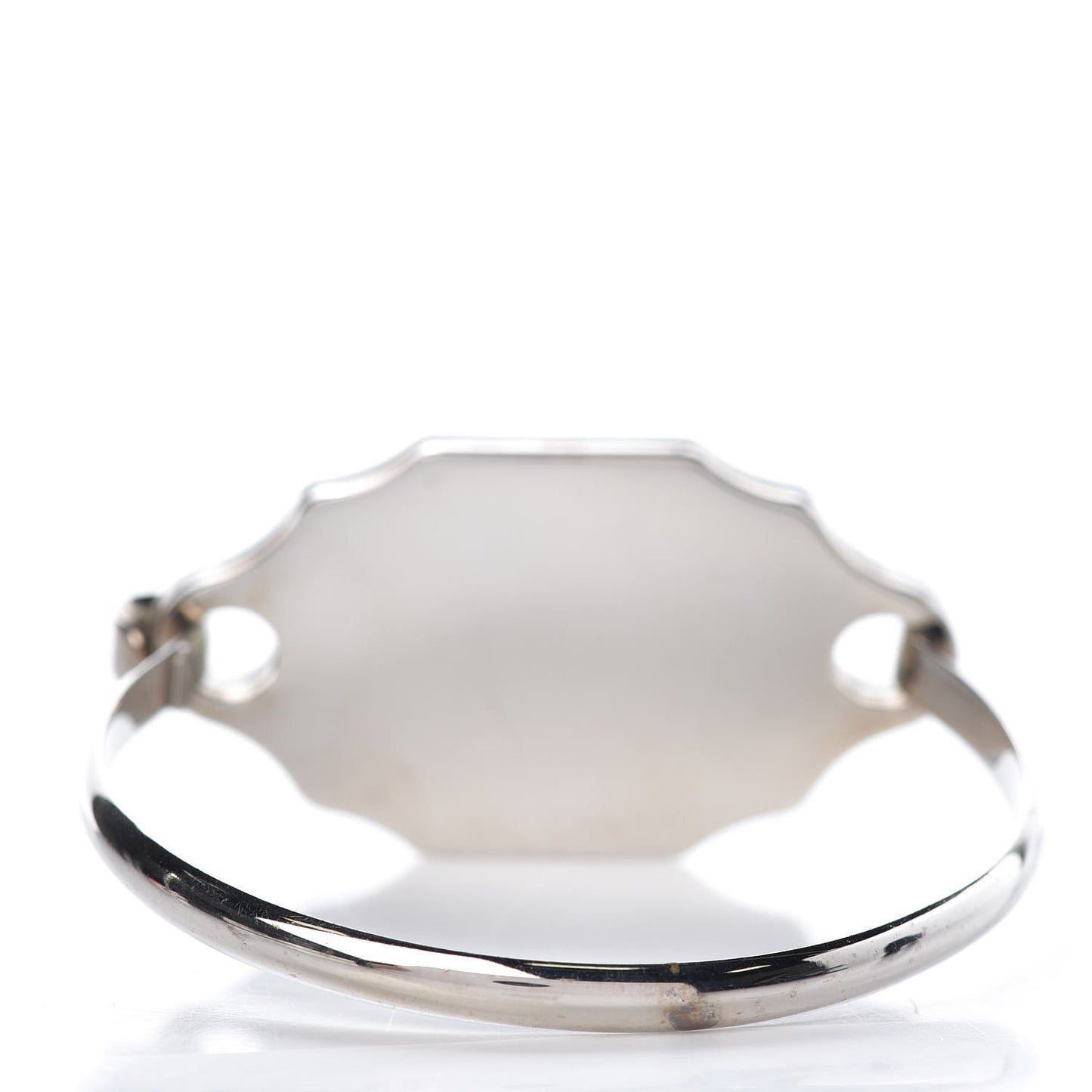 Resin Mirror CC Bangle Silver