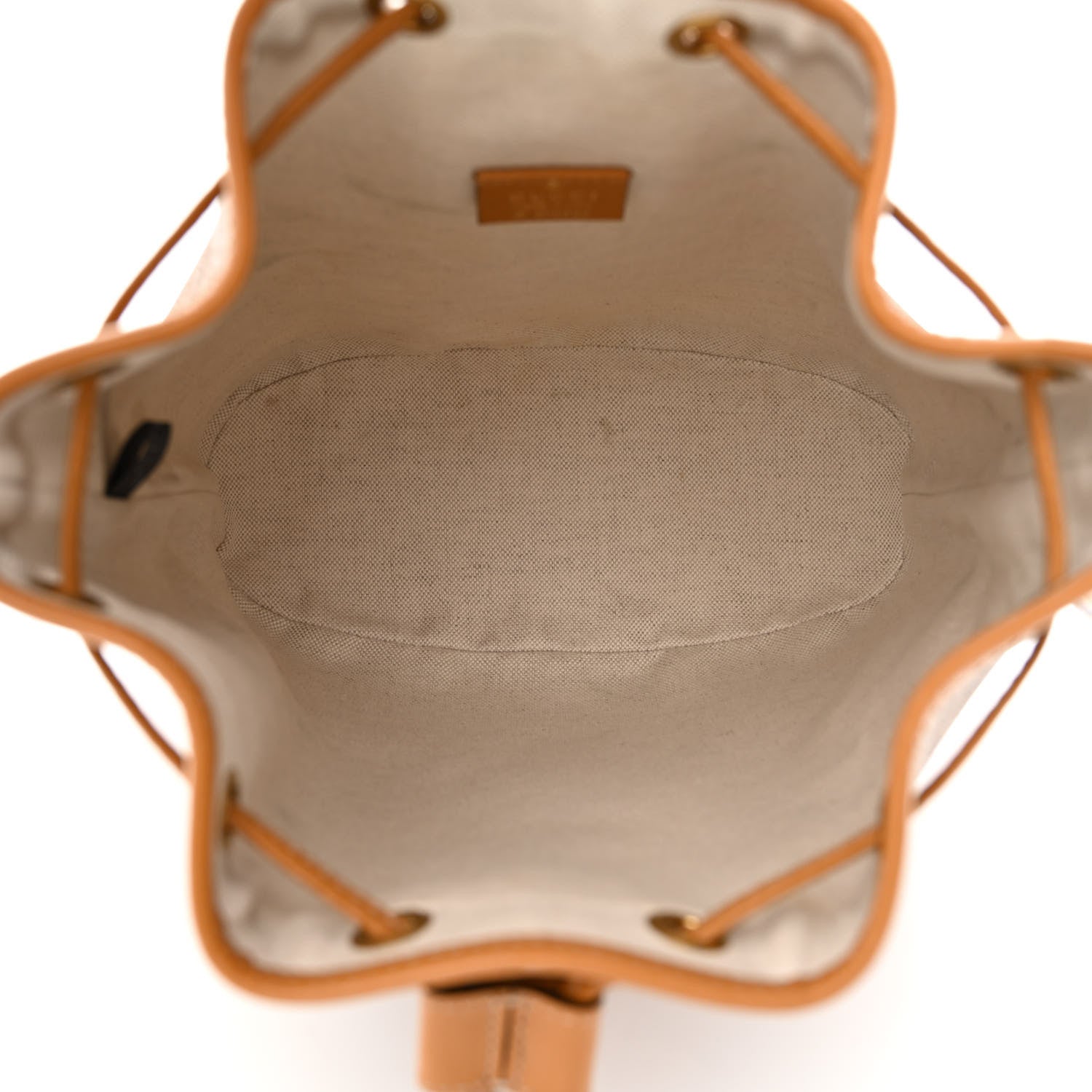Gucci X DISNEY Mini Vintage GG Supreme Monogram Bucket Bag Beige Vintage Sun Oil 5 of 10
