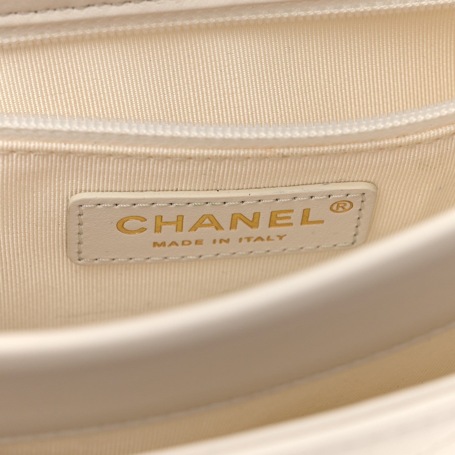 Chanel Calfskin Stitched Large Flap White 8 of 12