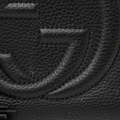 Gucci Pebbled Calfskin Small Soho Disco Bag Black 12 of 12
