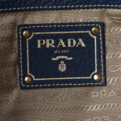 Prada Vitello Daino Shopping Tote Inchiostro 7 of 14