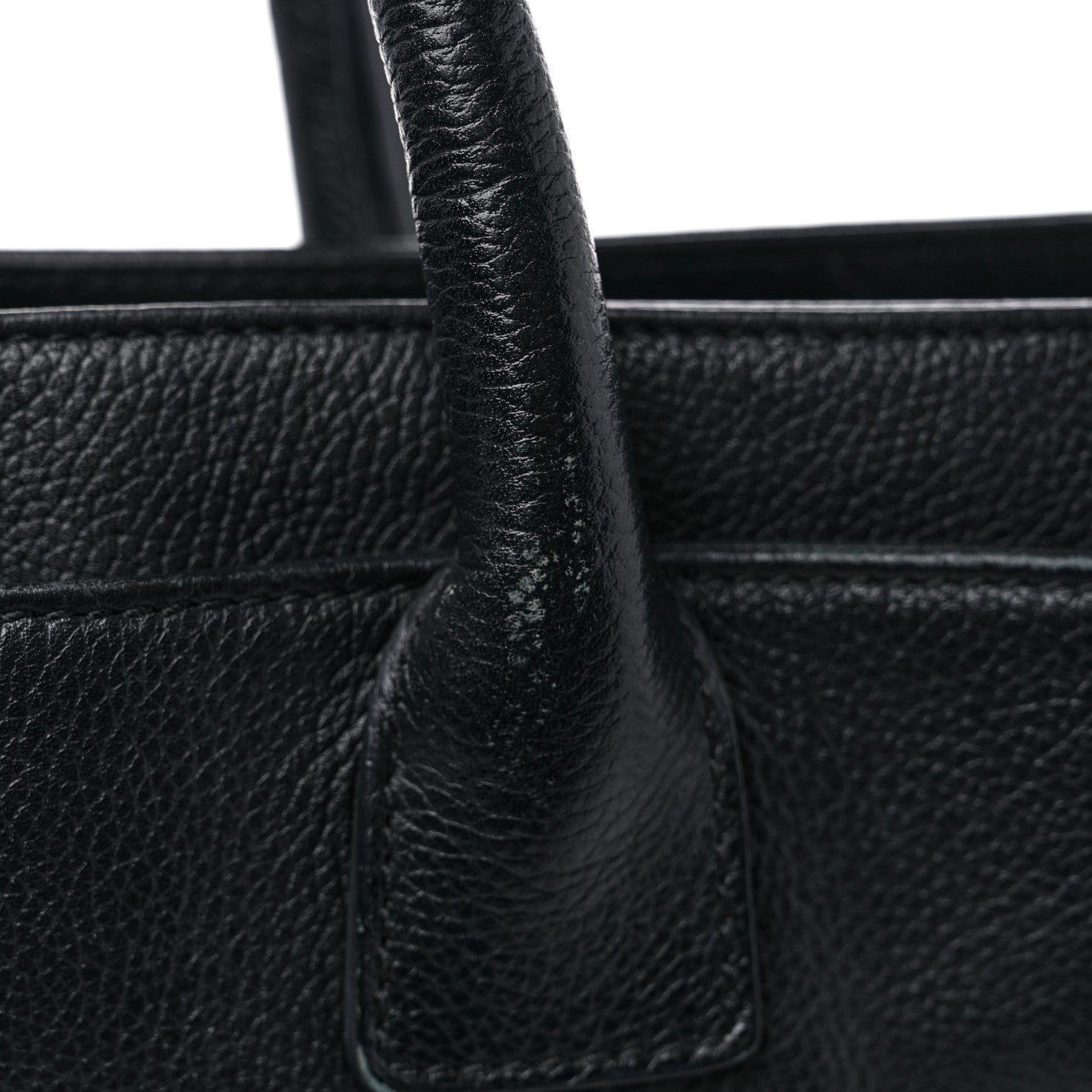 Chanel Calfskin Cerf Executive Shopper Tote Black 17 of 24