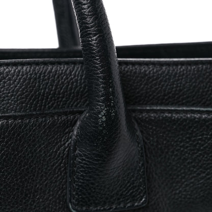 Chanel Calfskin Cerf Executive Shopper Tote Black 17 of 24