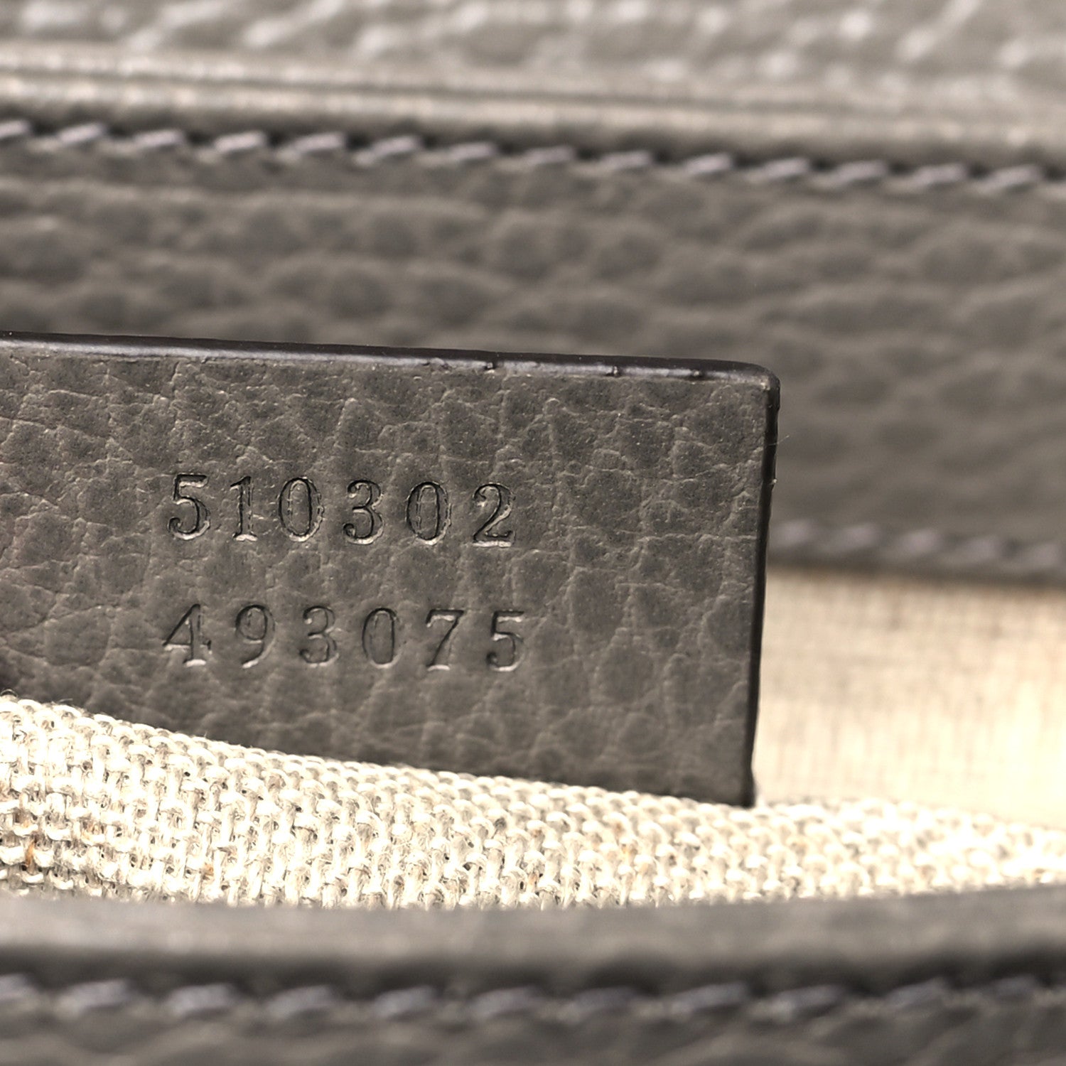 Gucci Dollar Calfskin Interlocking G Top Handle Shoulder Bag Loess 7 of 9