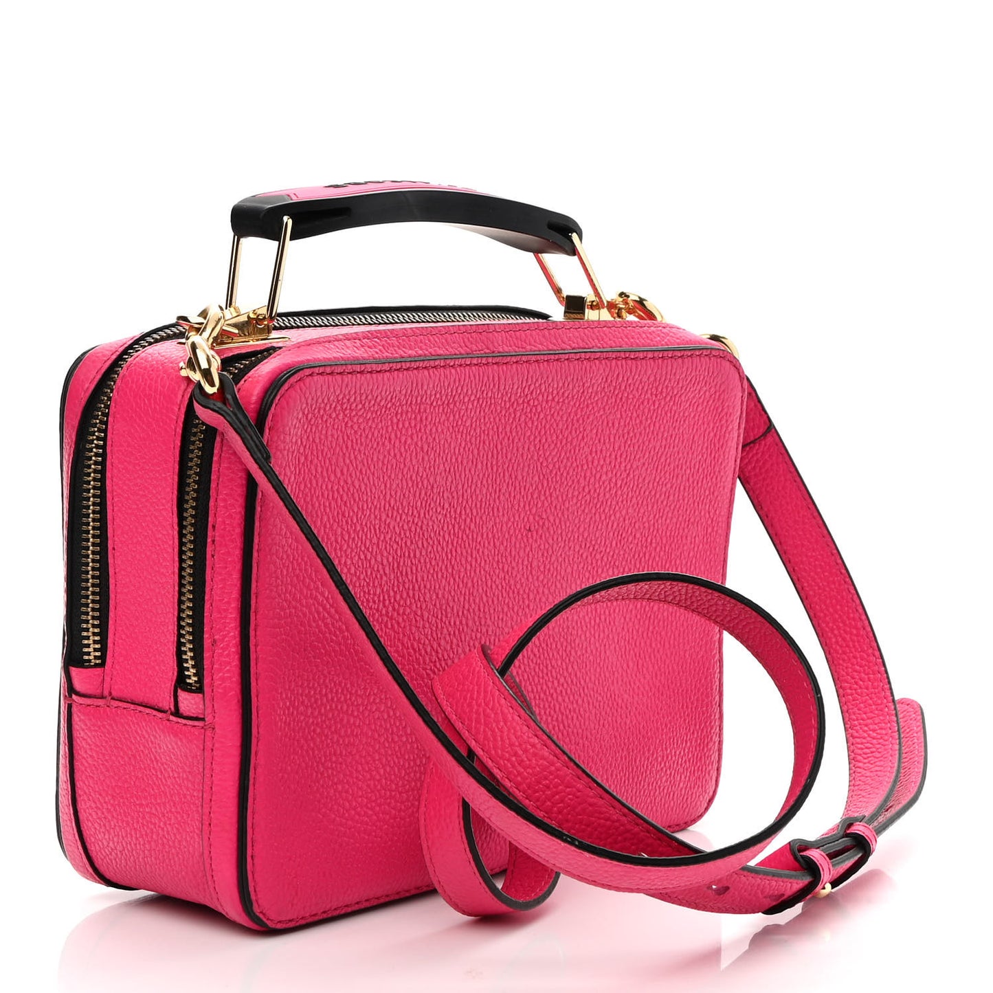 Calfskin Mini The Box Bag Pink