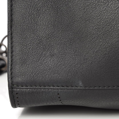 Balenciaga Veau Soyeux Perforated Blackout Hardware City Black 10 of 15