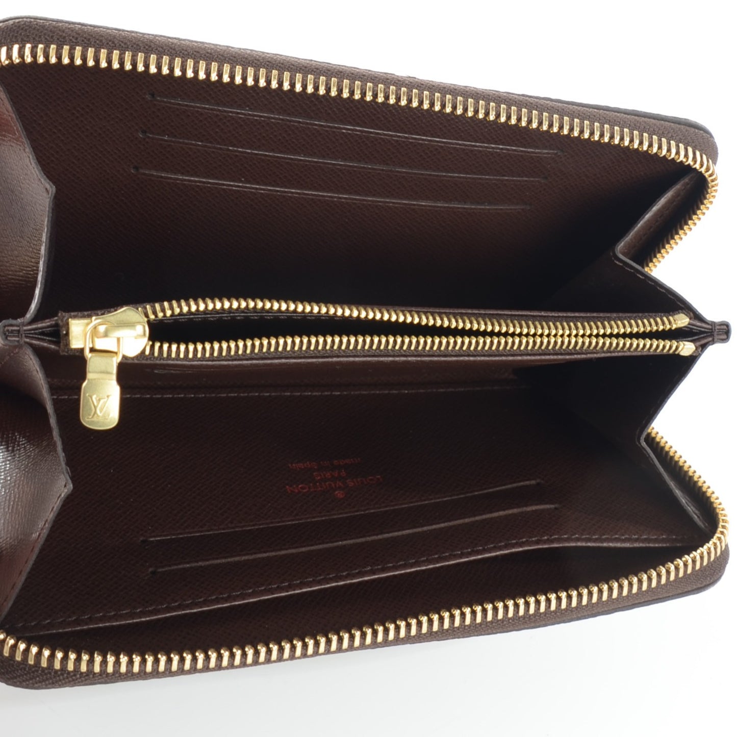 Damier Ebene Zippy Compact Wallet
