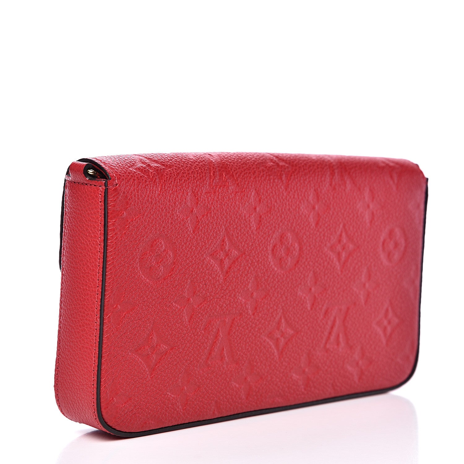 Louis Vuitton Empreinte Pochette Felicie Chain Wallet Cherry 2 of 11