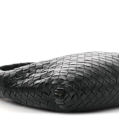 Bottega Veneta Calfskin Intrecciato Small Hop Black 9 of 10