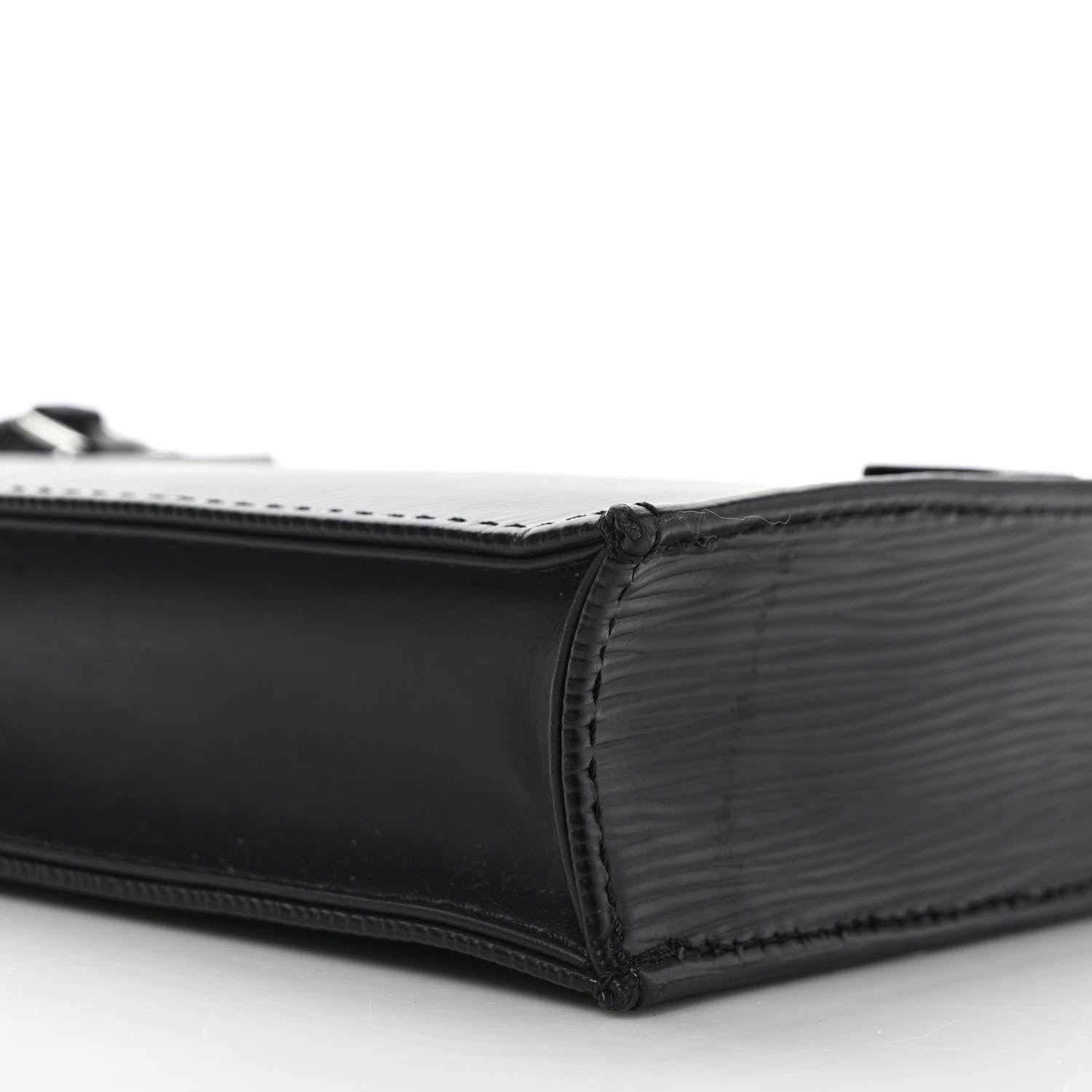 Louis Vuitton Epi Petit Sac Plat Black 7 of 11