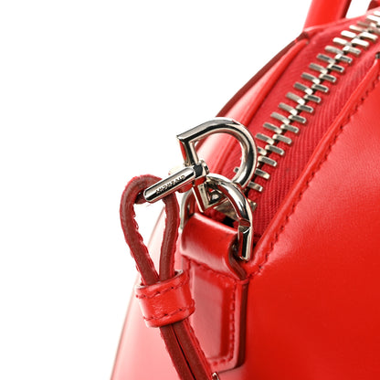 Givenchy Shiny Lord Calfskin Mini Antigona Red 12 of 14