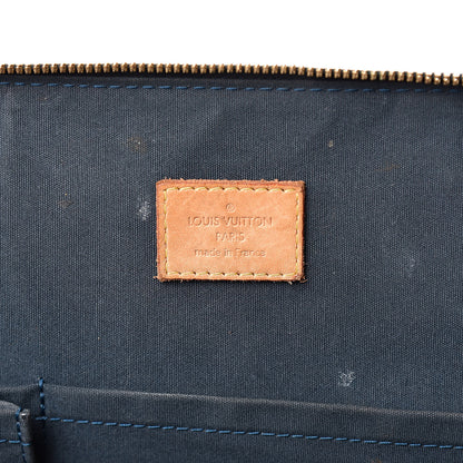Louis Vuitton Vernis Alma MM Blue Nuit 6 of 16