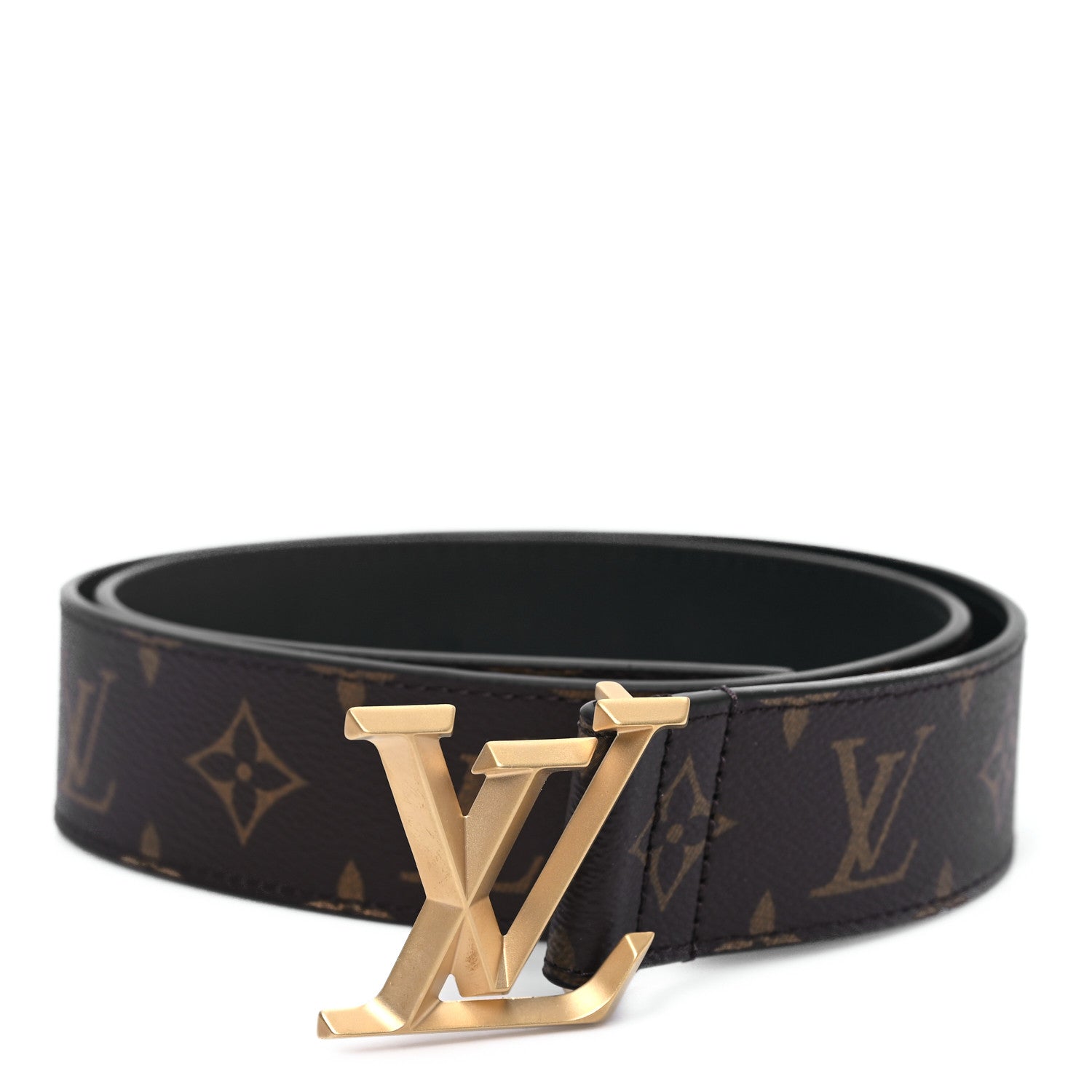 Louis Vuitton Monogram Illusion 40mm LV Pyramide Belt 80 32 1 of 5