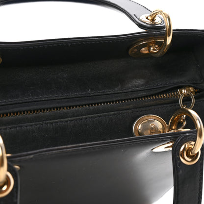 Christian Dior Calfskin Pockets Medium Lady Dior Blue 11 of 12