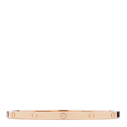 Cartier 18K Pink Gold Small LOVE Bracelet 16 2 of 5