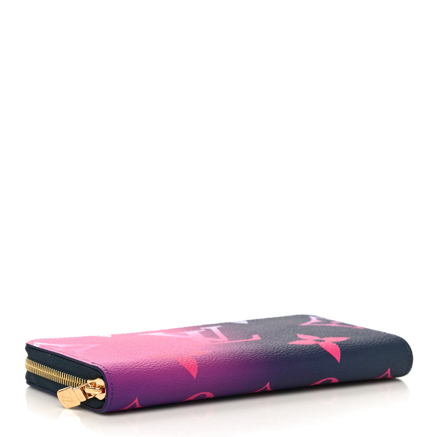 Monogram Giant Spring In The City Zippy Wallet Midnight Fuchsia