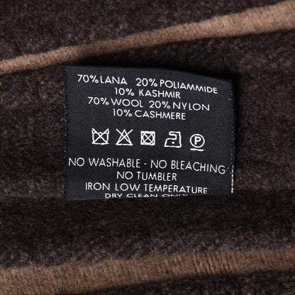 Gucci Wool Cashmere GG Monogram Blanket Dark Brown 5 of 11