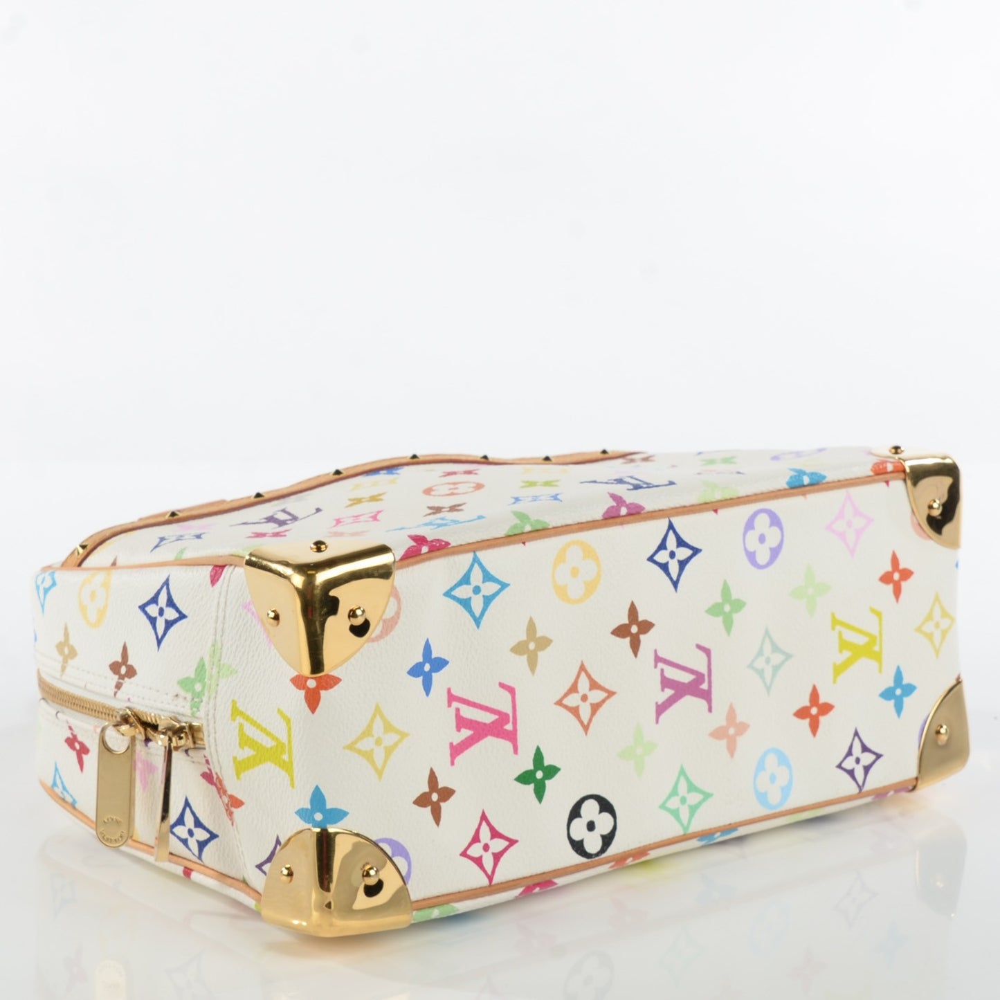 Monogram Multicolor Trouville White