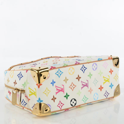 Louis Vuitton Monogram Multicolor Trouville White 4 of 9