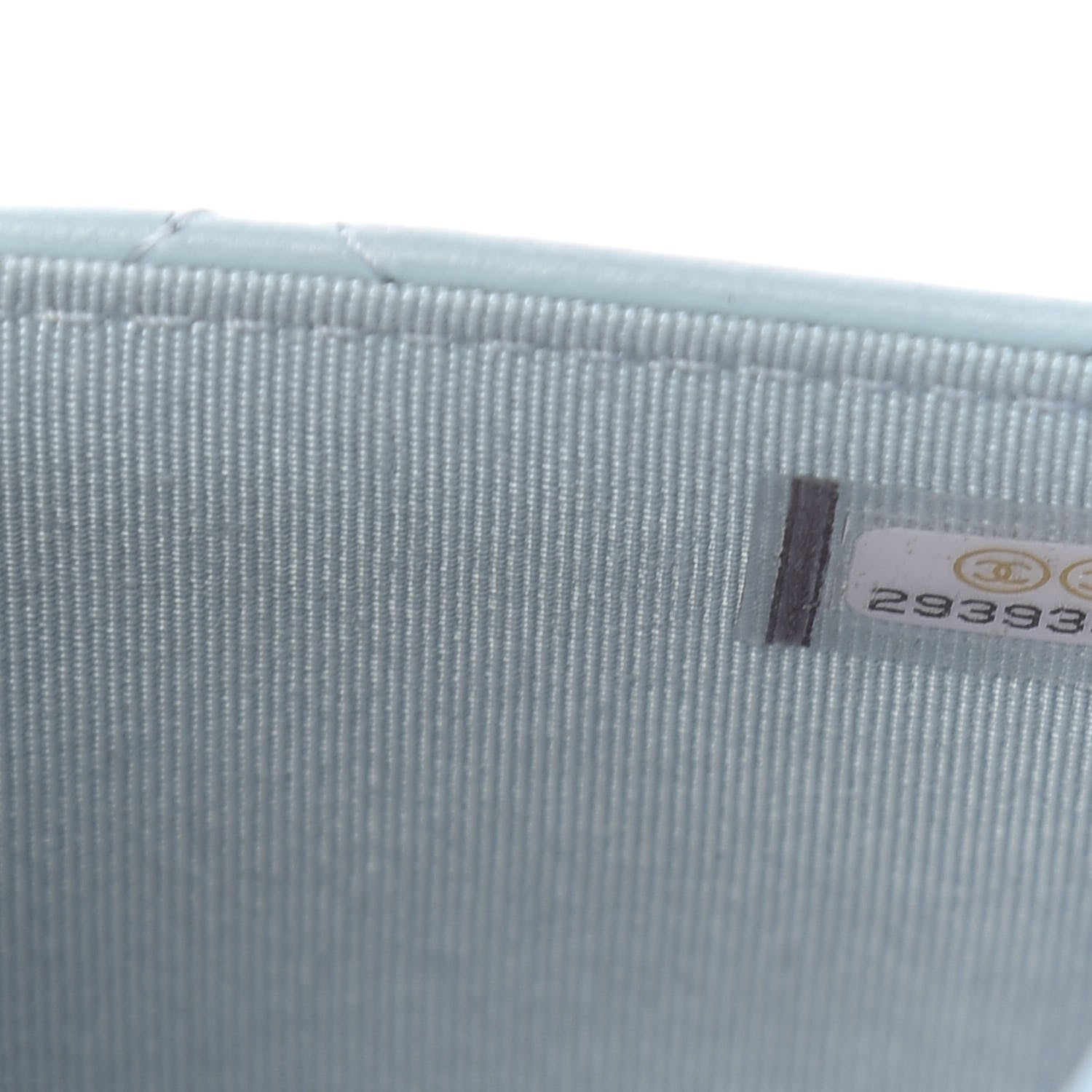 Chanel Lambskin Quilted Trendy CC Wallet On Chain WOC Light Blue 8 of 14