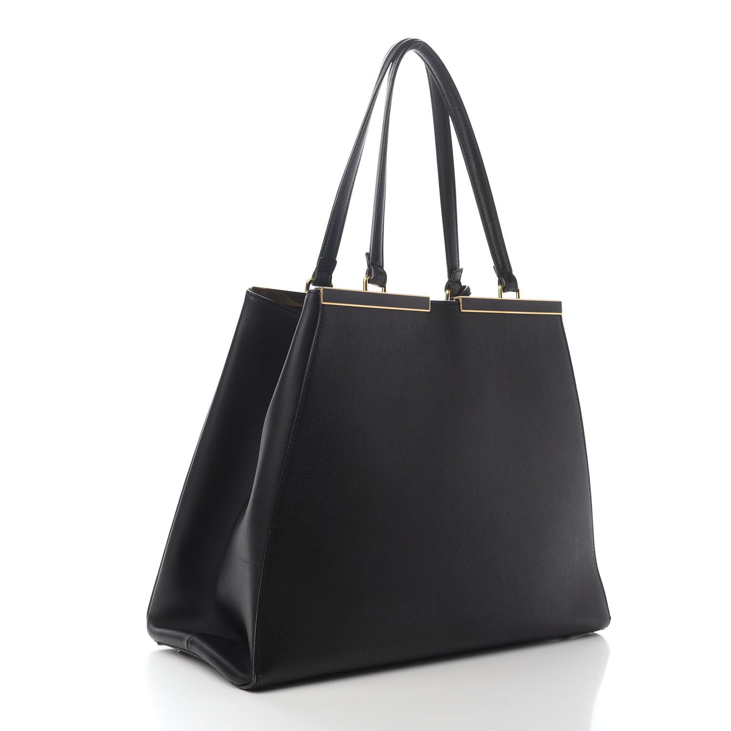 Vitello Elite Large 3Jours Tote Black
