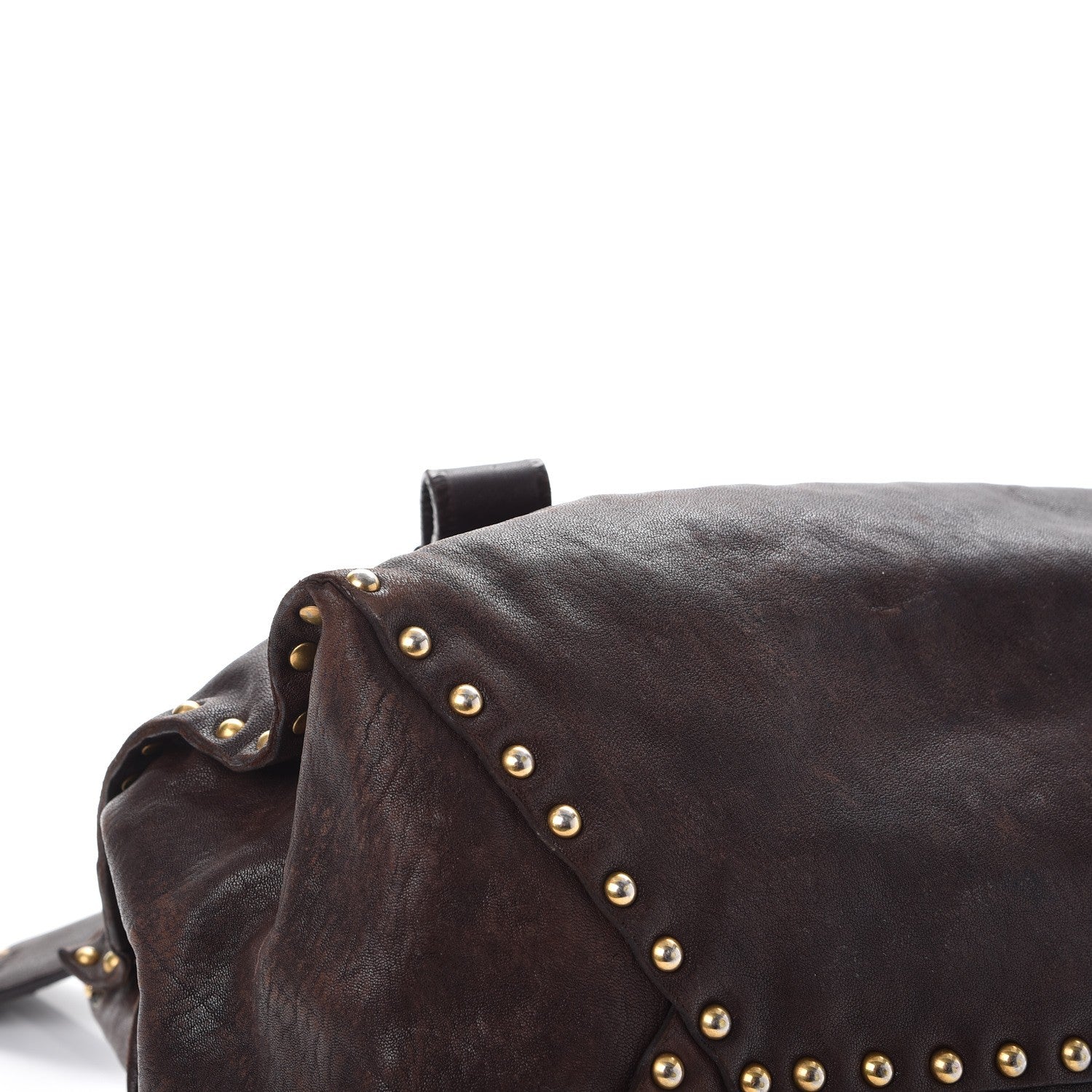 Prada Nappa Studded Aviator Shopping Tote Caffe 24 of 28