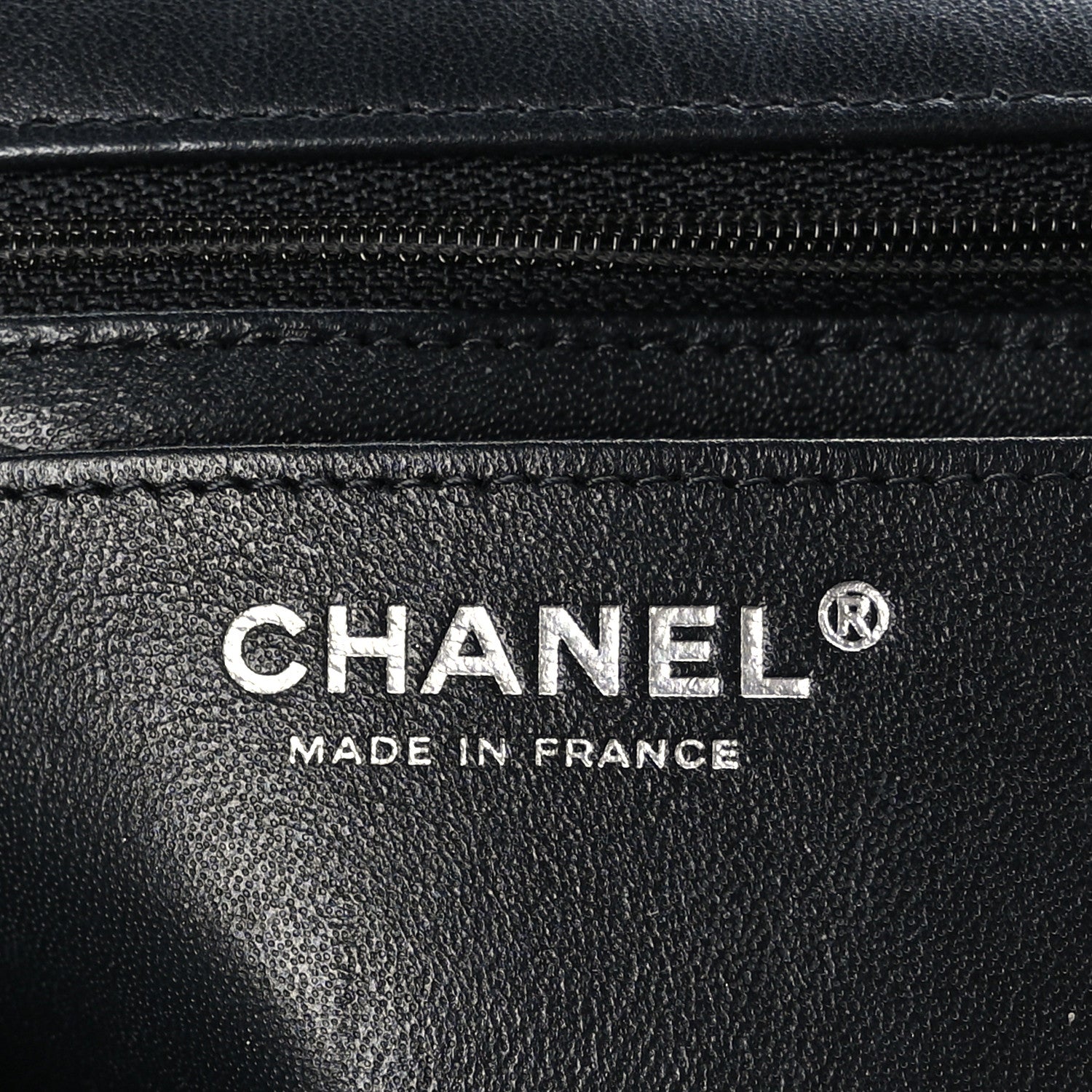 Chanel Lambskin Quilted Mini Rectangular Flap So Black 6 of 9