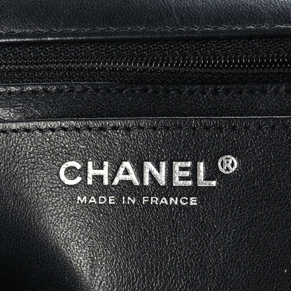 Chanel Lambskin Quilted Mini Rectangular Flap So Black 6 of 9