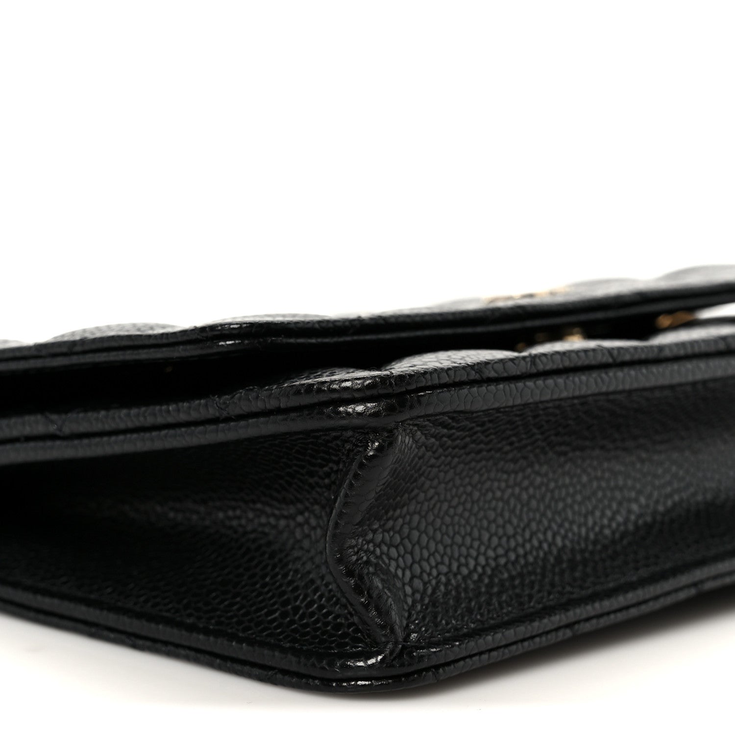 Chanel Caviar Quilted Wallet On Chain WOC Black 10 of 12