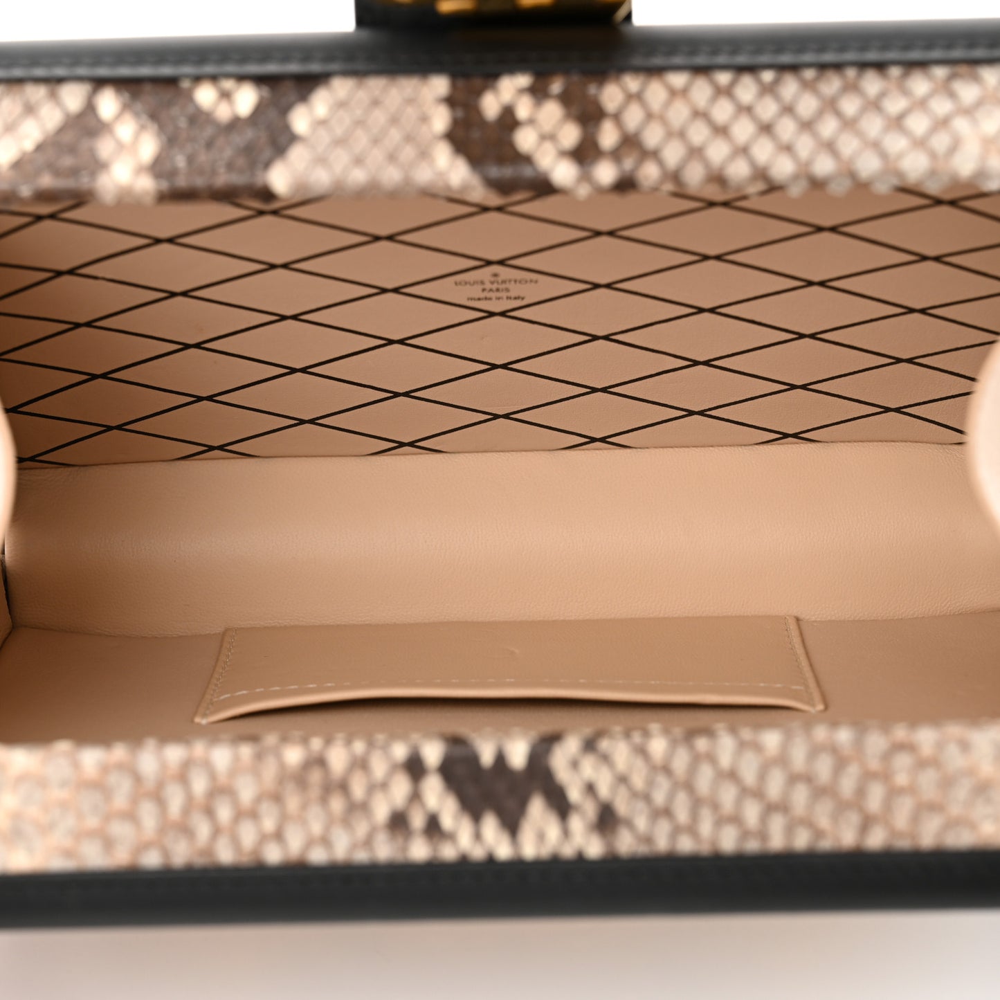 Snakeskin Petite Malle