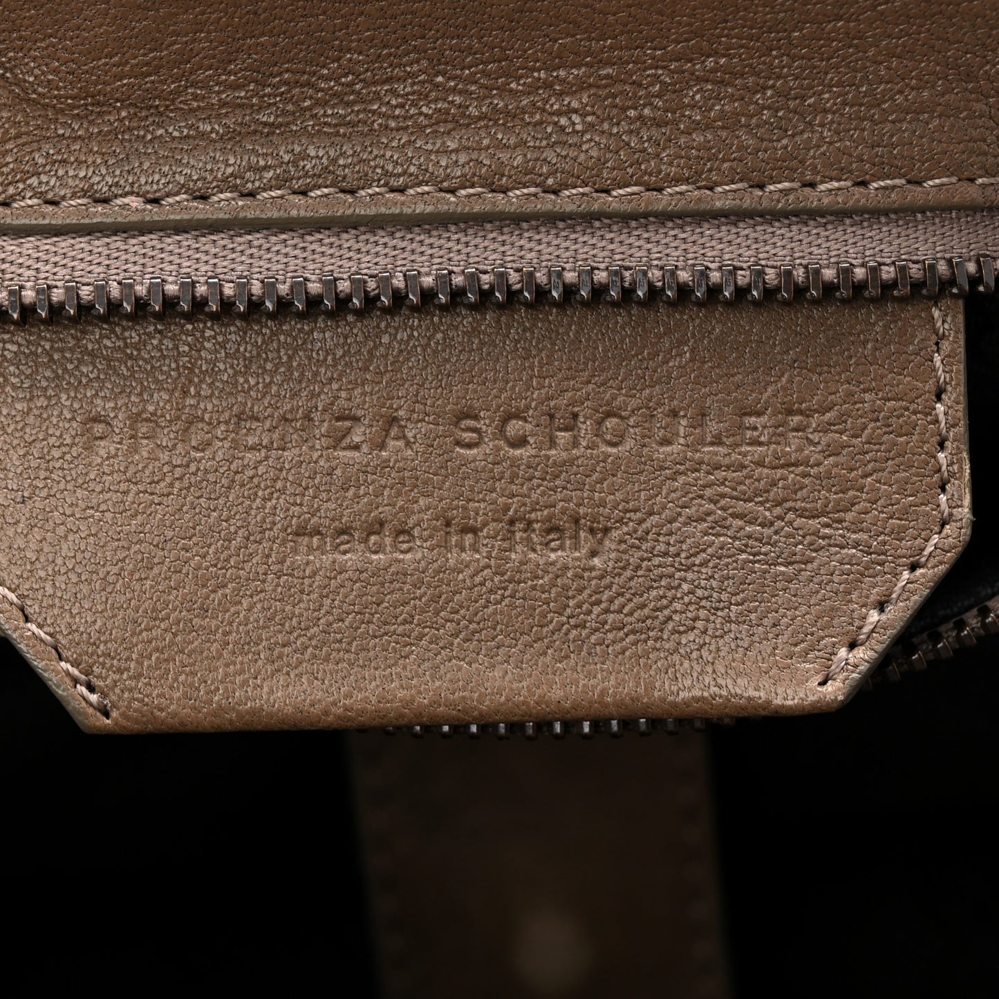 Lambskin PS1 Medium Satchel Smoke