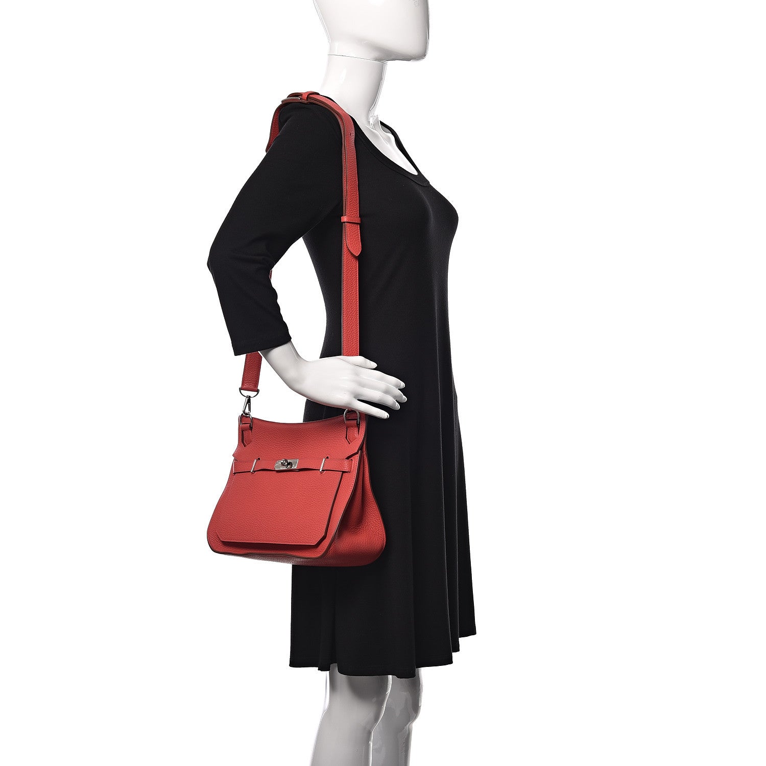 Hermes Taurillon Clemence Jypsiere 28 Bougainvillea 2 of 9