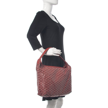 Goyard Goyardine Fidji Zip Hobo Red 2 of 14