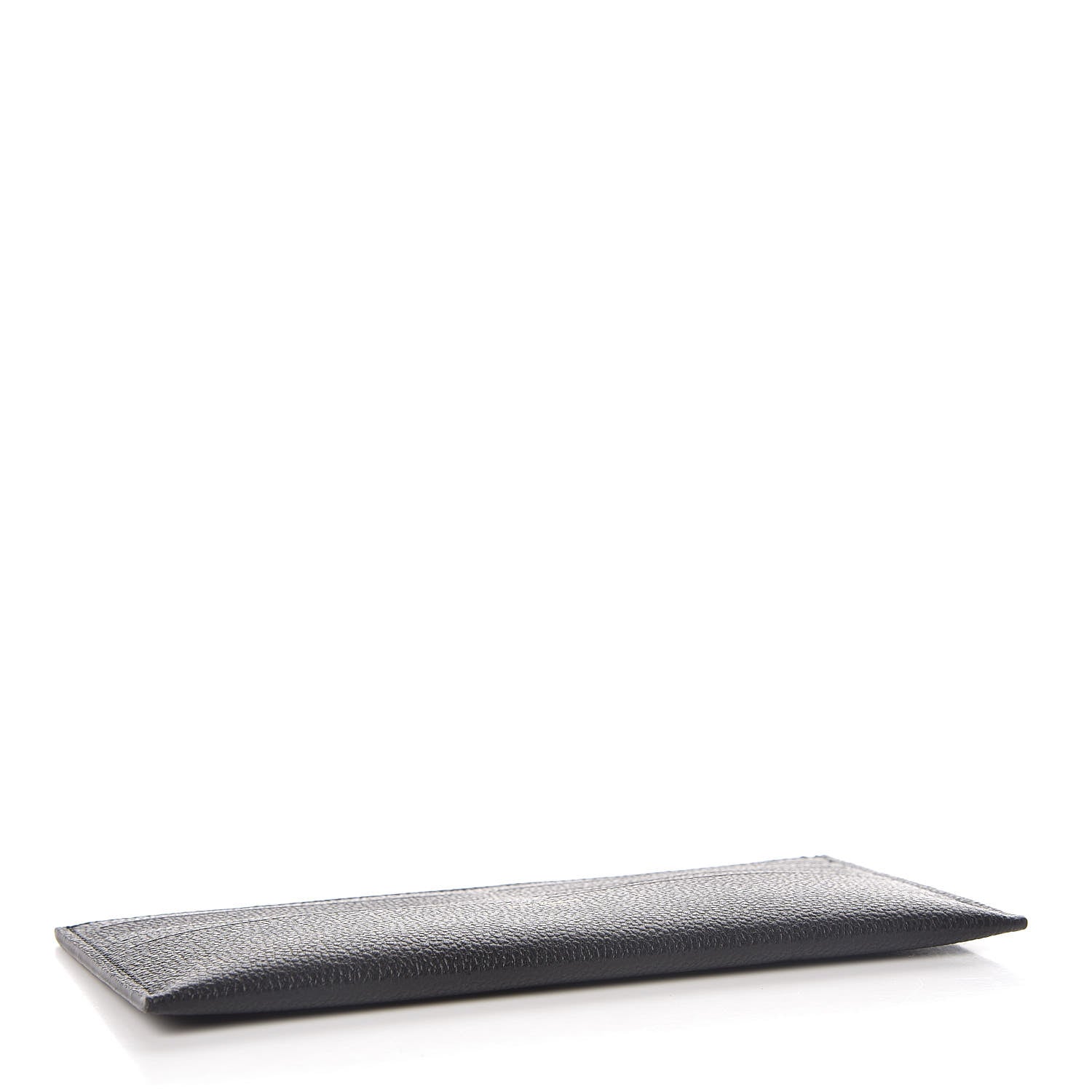 Louis Vuitton Calfskin Felicie Chain Wallet Card Holder Insert Black 4 of 6