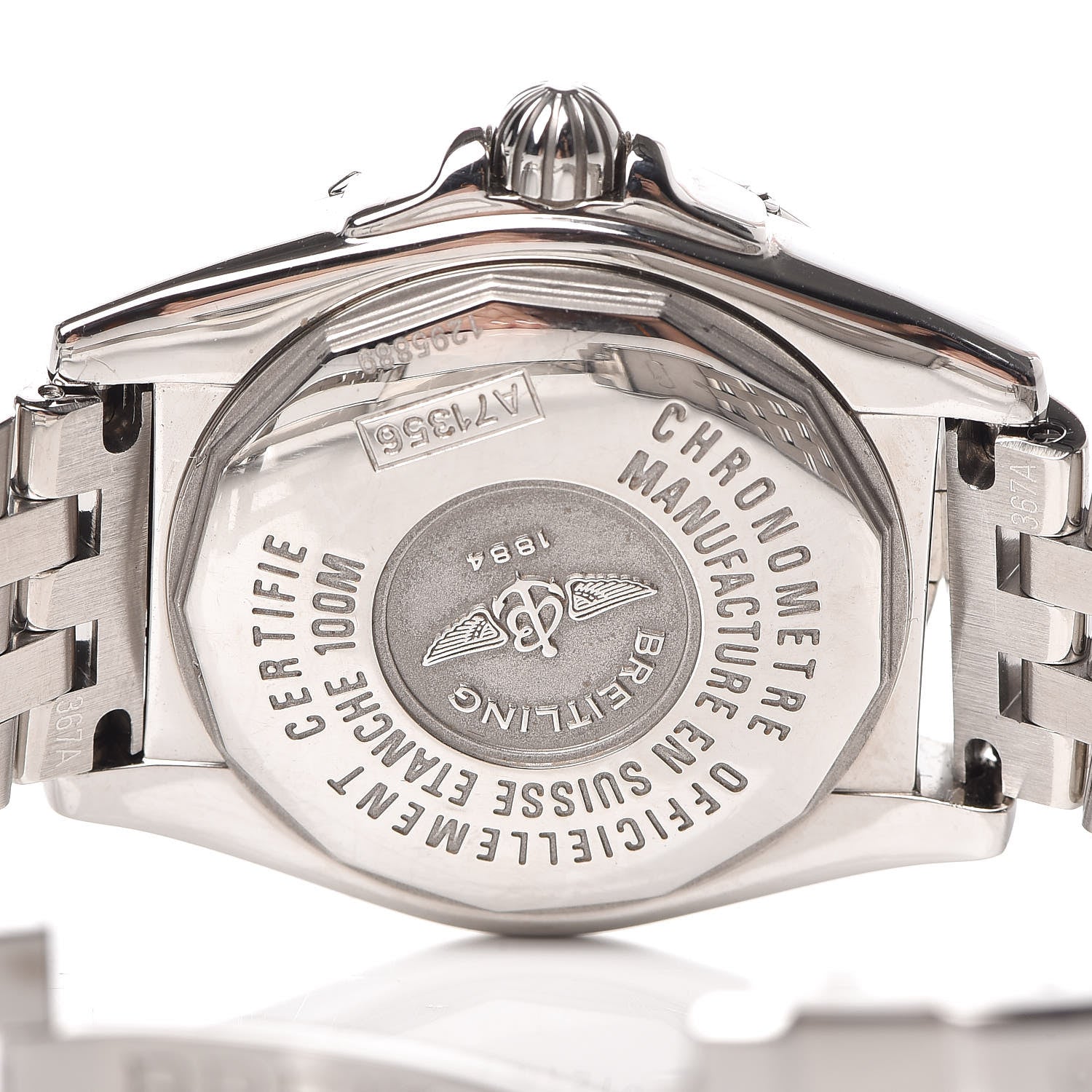 Breitling Stainless Steel 32mm Galactic 32 Quartz Watch A71356 8 of 9