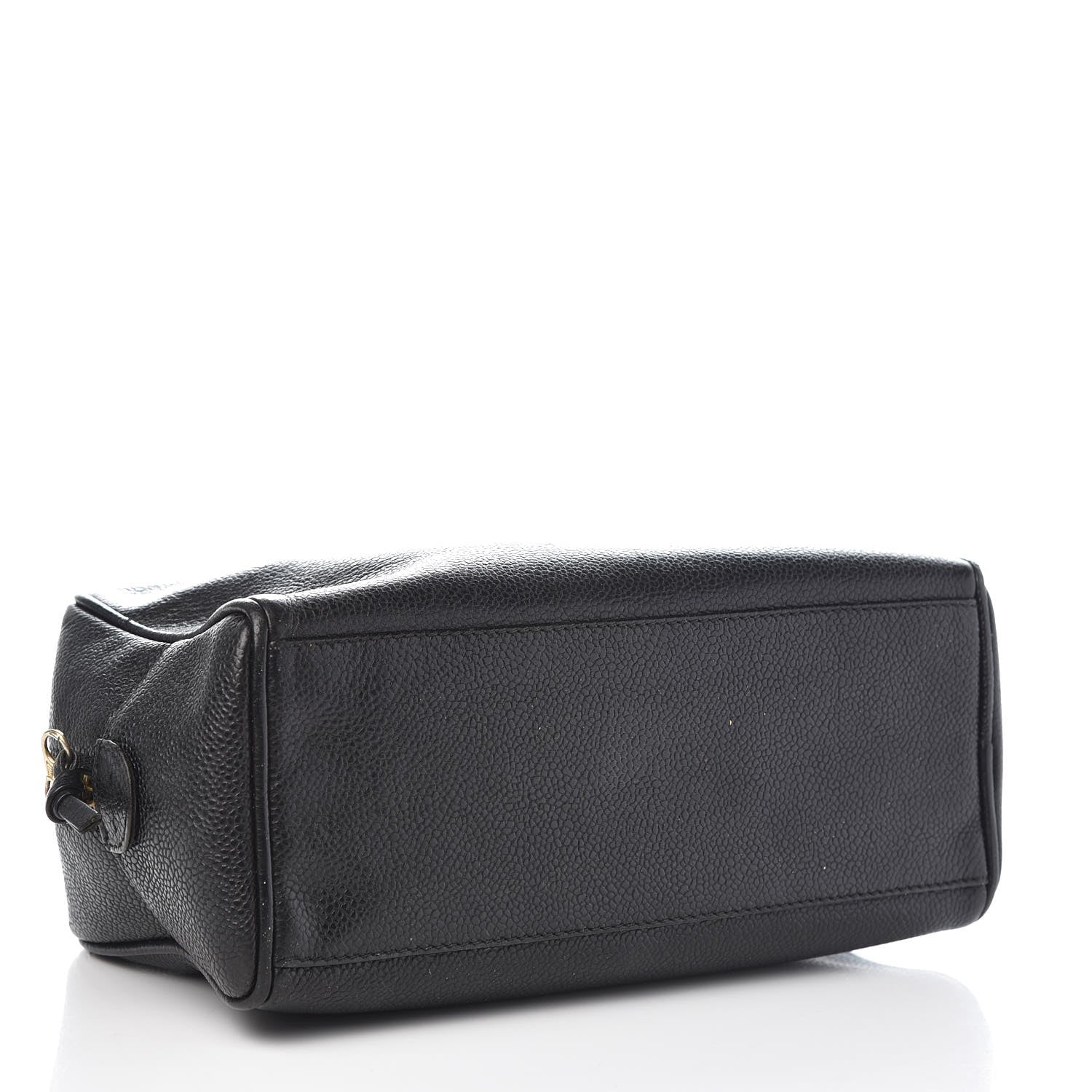 Chanel Caviar Timeless CC Cosmetic Pouch Bag Black 4 of 10