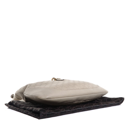 Gucci Guccissima Large Jackie O Bouvier Hobo Off White 4 of 7