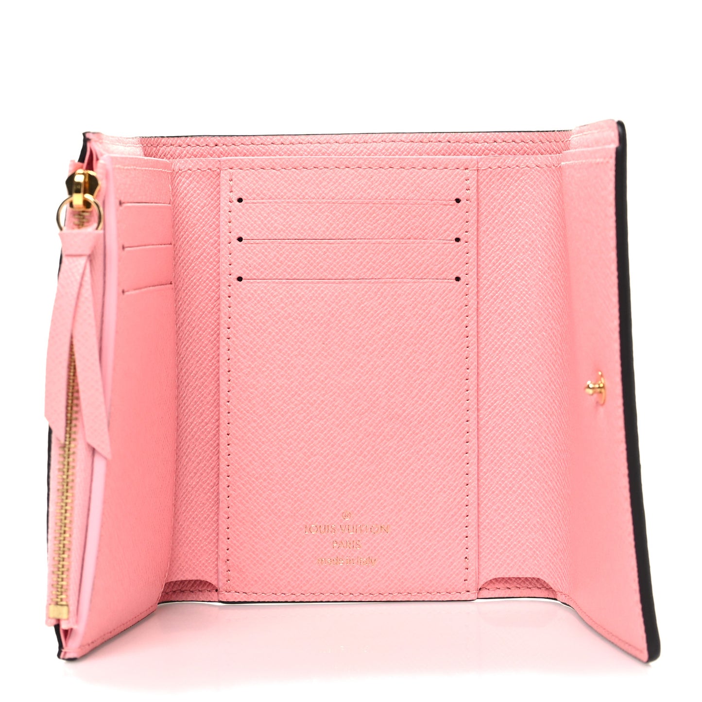 Monogram 2020 Christmas Animation Swing Ride Victorine Wallet Pink Poppy