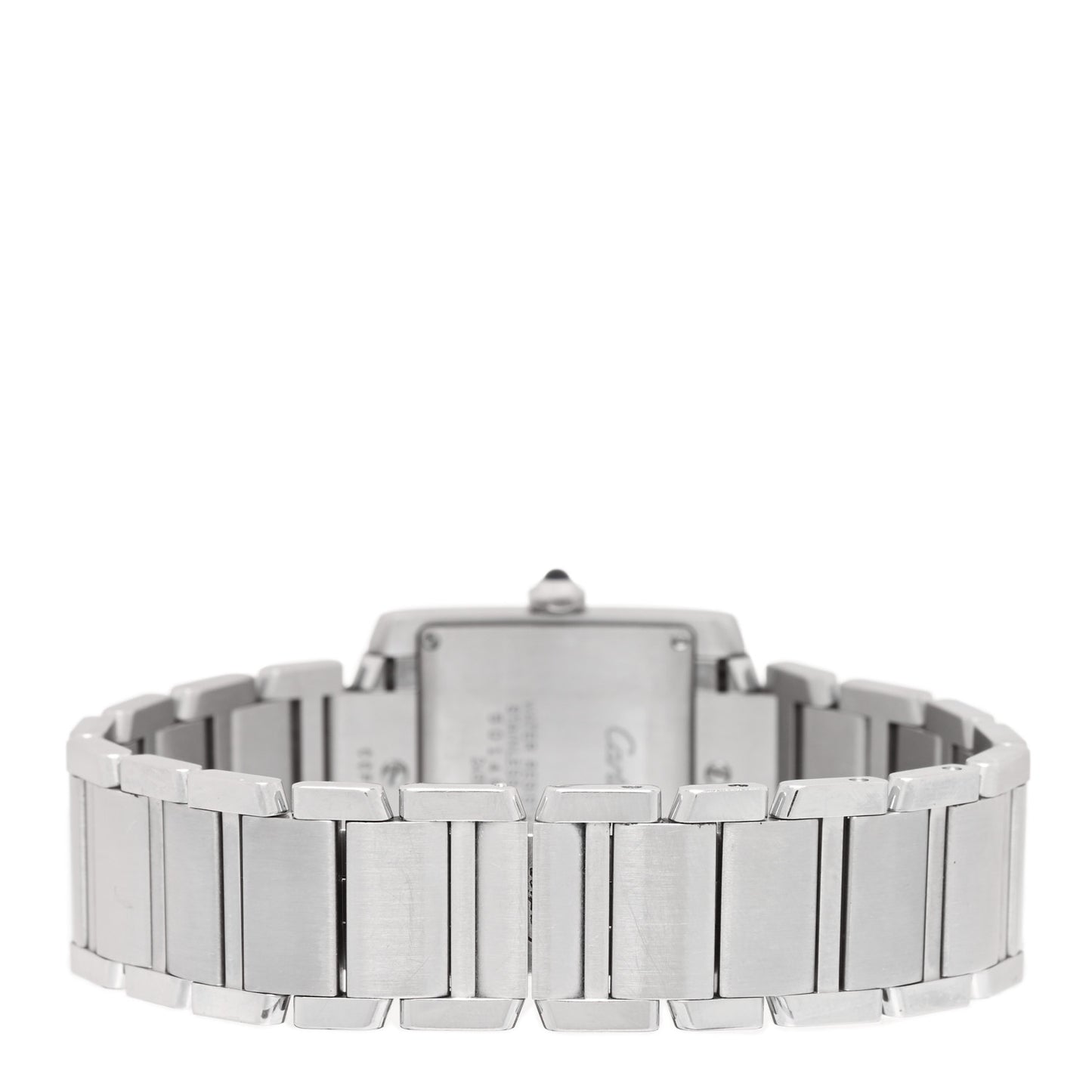 Stainless Steel 25mm Tank Francaise Quartz Watch