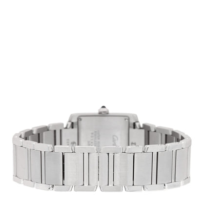 Cartier Stainless Steel 25mm Tank Francaise Quartz Watch 3 of 5