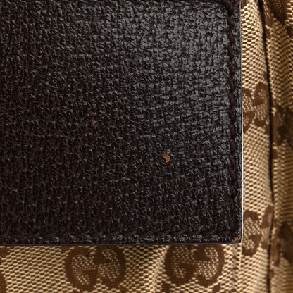 Gucci Monogram Web Belt Bag Dark Brown 12 of 14