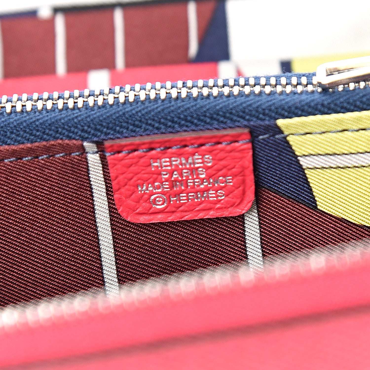Hermes Epsom Silk'in Compact Wallet Rose Extreme Fauve 5 of 5