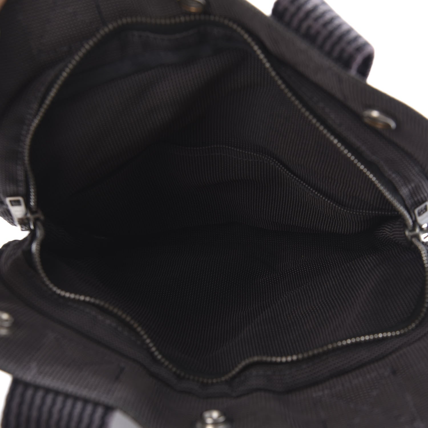 Hermes Canvas Herline Backpack Grey 7 of 18