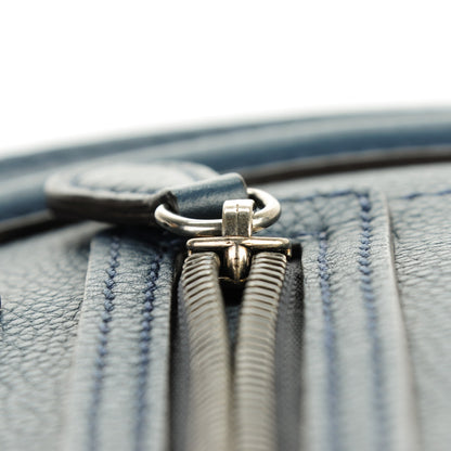 Celine Drummed Calfskin Micro Luggage Orage 5 of 7