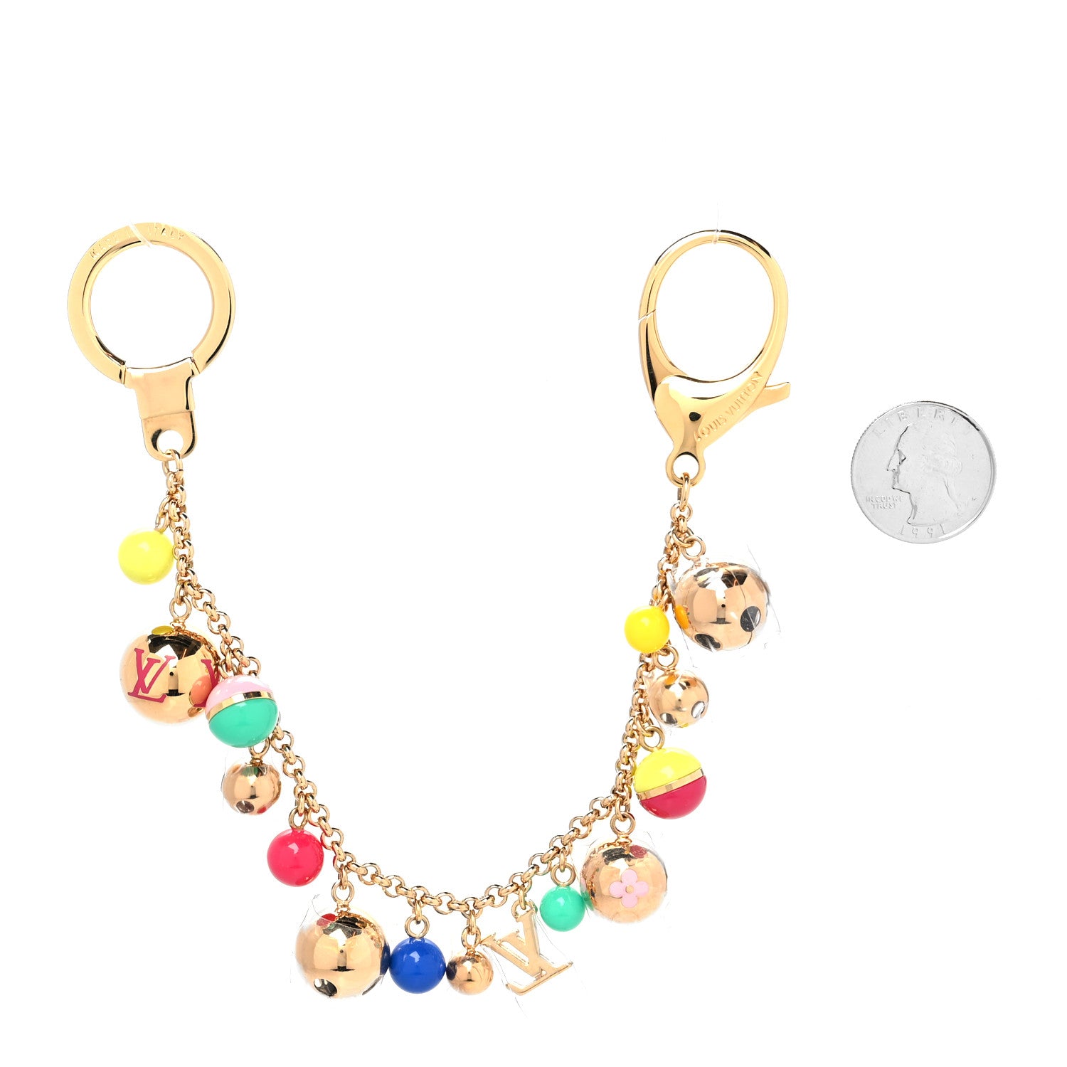 Louis Vuitton Chaine Grelots Key Holder Bag Charm 2 of 4