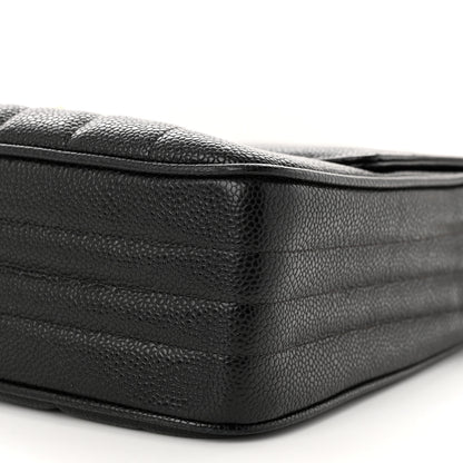 Chanel Caviar Vertical Quilted Flap Camera Bag Black 10 of 11